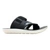 Men's breathable summer slides black stylish comfort daily wear chappal Nova sport cross strap breathable waterproof slide with cushioned sole.