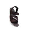 Cushioned Brown Sandals - Ergonomic Walking Footwear brown cushioned sandals with thick sole and ergonomic arch support