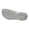 Non-slip rubber outsole of an athletic sandal featuring multi-directional tread for grip on wet and dry surfaces.