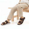 Kids brown waterproof slides and durable splash proof boys chappal by Nova