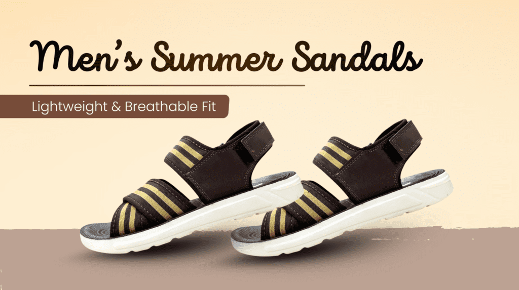 Men’s Summer Sandals – Lightweight & Breathable Fit