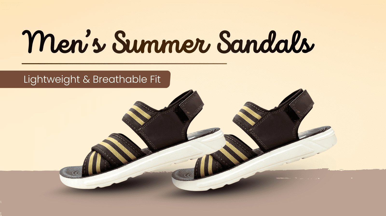 Men’s Summer Sandals – Lightweight & Breathable Fit