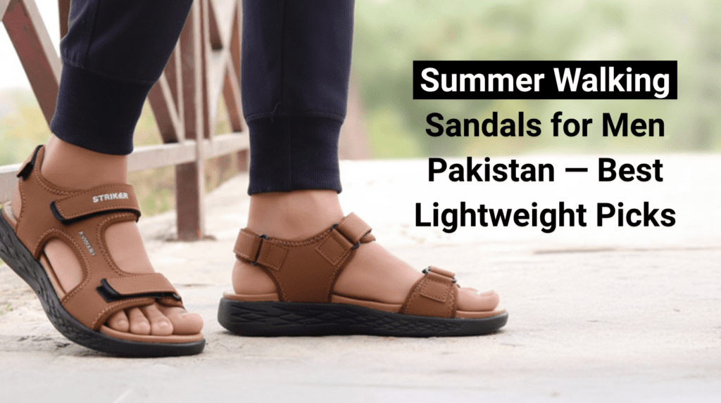 Summer Walking Sandals Men Pakistan Lahore Footwear Collection