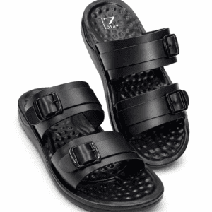 Handmade Men's Slippers NT 1101 Lightweight Medicated PU Rexine Nova Footwear