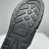Handmade men's slippers close up showing customizable logo option and 2.5mm PU Rexine upper Nova Footwear