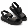 Customized logo and name on handmade men's medicated sandals and slippers Nova Footwear