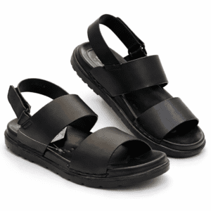 Customized logo and name on handmade men's medicated sandals and slippers Nova Footwear