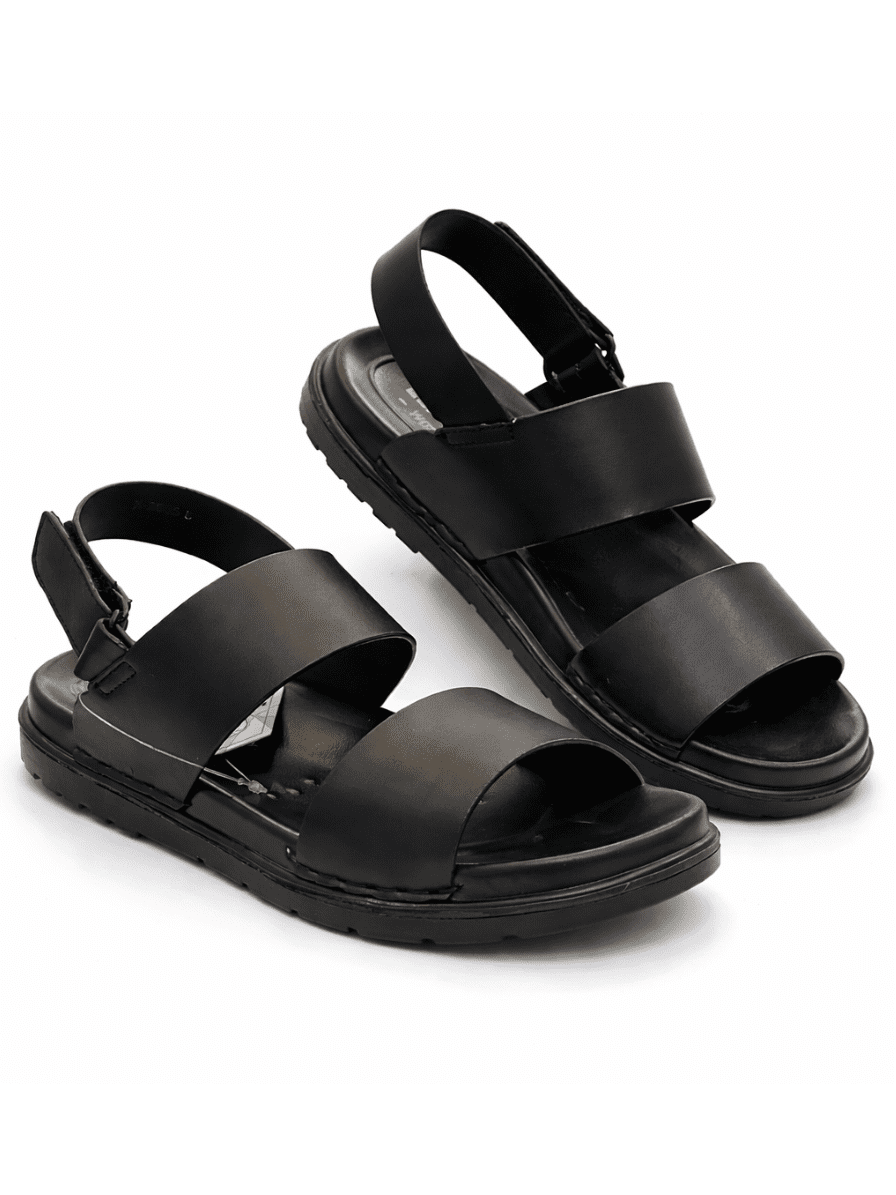 Customized logo and name on handmade men's medicated sandals and slippers Nova Footwear
