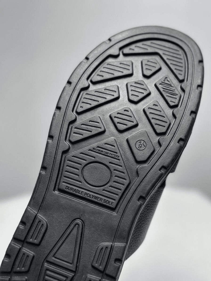 Medicated sole men's sandal Nova Footwear with 1.44mm anti slip resin grip