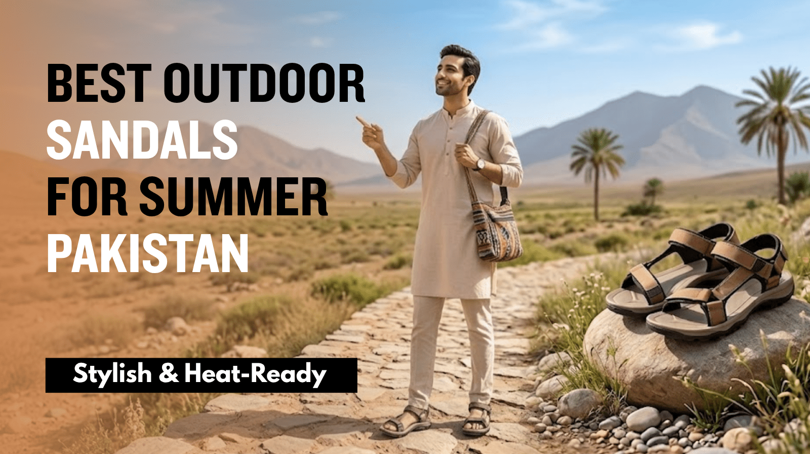Best Outdoor Sandals for Summer Pakistan — Stylish & Heat-Ready