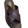 Medicated men's slippers with 1.44mm orthopedic resin sole Nova lightweight handmade footwear