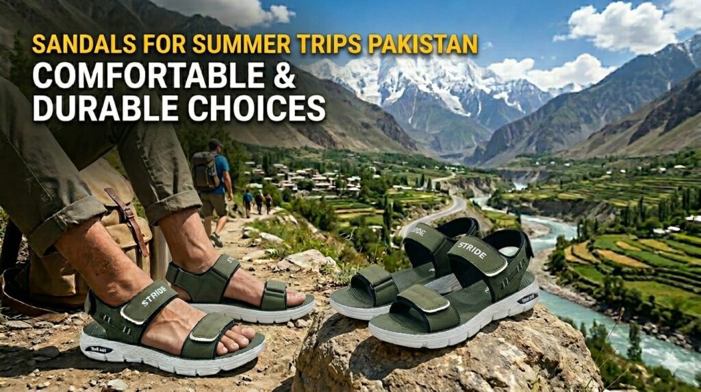 Sandals for Summer Trips Pakistan Comfortable & Durable Choices