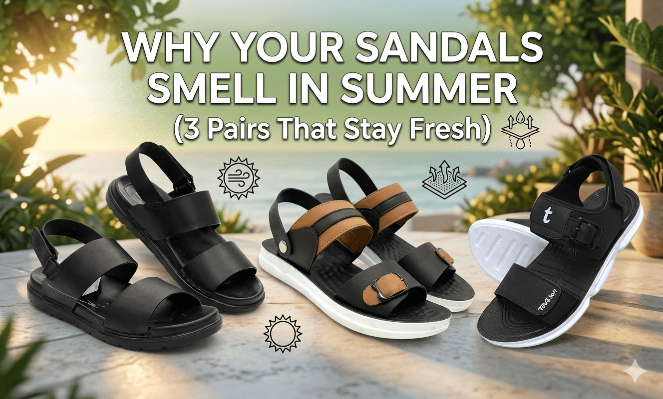 Why Your Sandals Smell in Summer and How to Fix It Using Breathable Footwear for Hot Weather